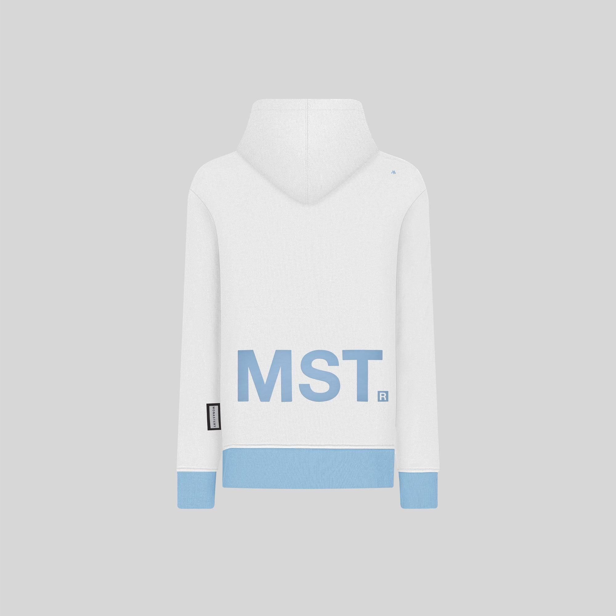 ONQUESTO WHITE HOODIE | Monastery Couture