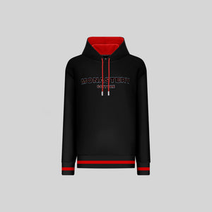PEGASUS BLACK HOODIE | Monastery Couture