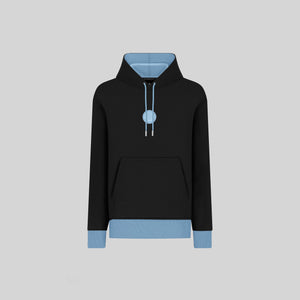 SARISA BLACK HOODIE | Monastery Couture